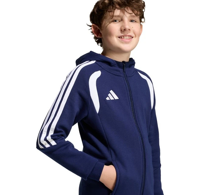 Dětská mikina Tiro 26 League Sweat Full Zip Hoodie navy blue model 22060314 - ADIDAS