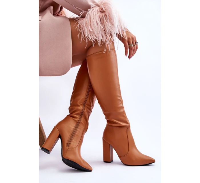 Klasické Boty Na Sloupek Camel Mayra