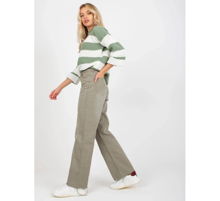 Kalhoty D70037M62291A1 khaki