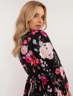 Šaty DHJ SK 19861 4.28 černá a červená