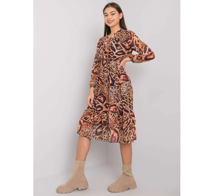 Šaty EM SK 2910 4.97 světle hnědá