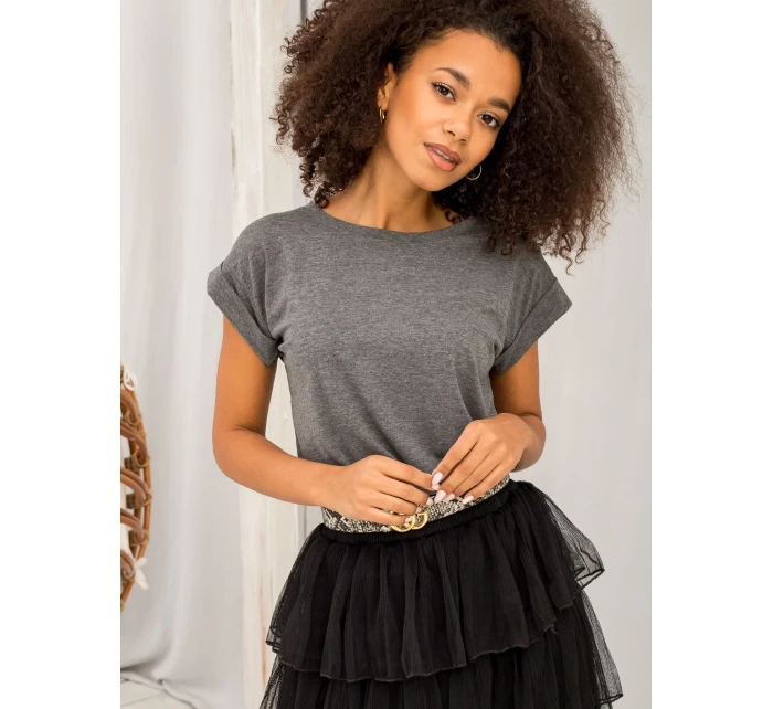 Tričko RV TS 4833.43P tmavě šedá