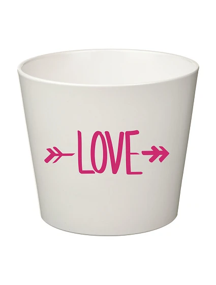 LOVE (VERZE 1) - velký květináč LOVE (VERZE 1) - velký květináč