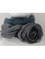 Dámská šála tmavě šedá - FPrice