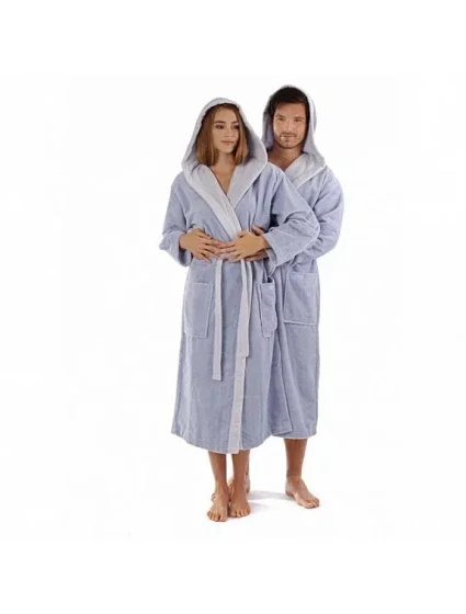 Župan unisex Tampa  Světle modrá s modrou  model 19676936 - Vestis