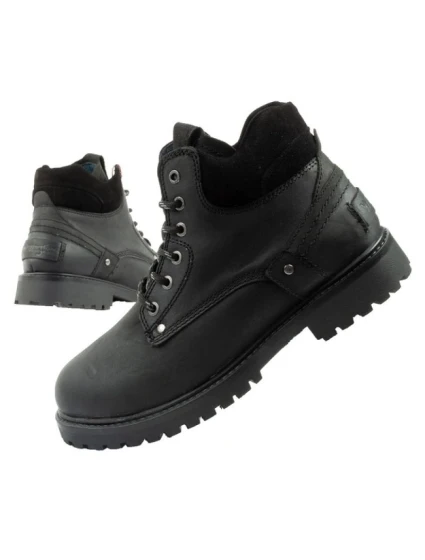 pánské boty boots smart leather black model 21420794 - Wrangler