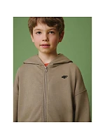 Chlapecká volná mikina s kapucí model 22318296 - 4F Chlapecká volná mikina s kapucí model 22318296 - 4F