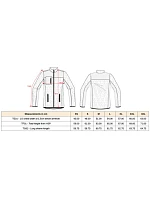 Dámská pracovní pletená fleecová bunda 20. red melange/black model 22448864 - WK Dámská pracovní pletená fleecová bunda 20. red melange/black model 22448864 - WK