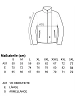 Promodoro 7720 Pánská pletená fleecová bunda 40.7720 heather blue Promodoro 7720 Pánská pletená fleecová bunda 40.7720 heather blue