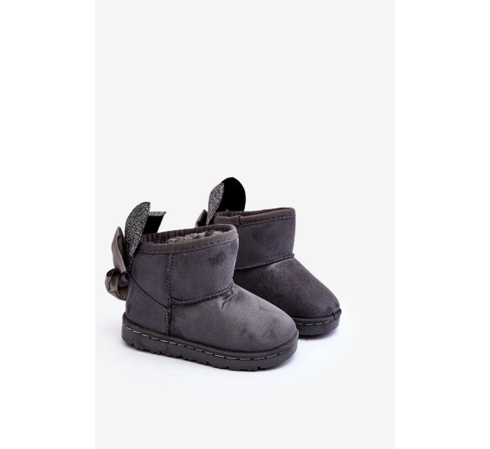 Dívčí Sněhové Boty S Šedá model 21636372 - Boto