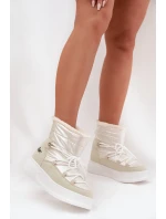 Dámské zimní boty Na platformě  25 03 Bílé model 21725149 - Lee Cooper