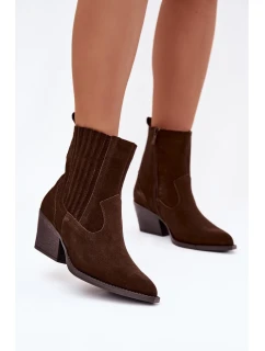 Boty na podpatku  model 222486 Step in style