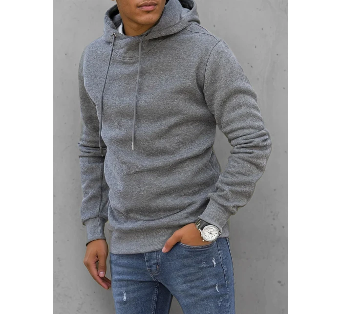 Pánská tmavě šedá mikina FashionStreet BX5427