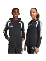 Dětská mikina adidas Tiro 26 League Sweat Full Zip Hoodie černá KF3324 Dětská mikina adidas Tiro 26 League Sweat Full Zip Hoodie černá KF3324