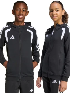 Dětská mikina adidas Tiro 26 League Sweat Full Zip Hoodie černá KF3324