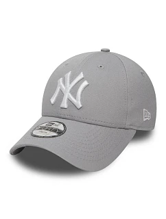Dětská kšiltovka New Era 9FORTY MLB NY New York Yankees Essential Grey – 10879075