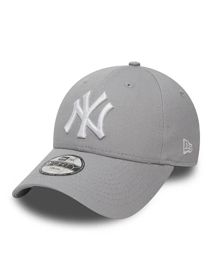 Dětská kšiltovka New Era 9FORTY MLB NY New York Yankees Essential Grey – 10879075