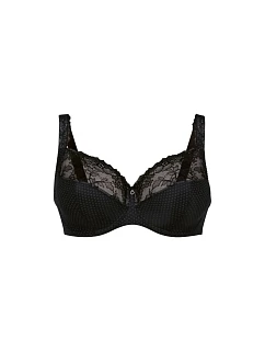 Eloise podprsenka s kosticí Full Cup 5295 black - RosaFaia