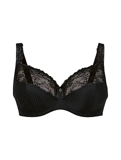 podprsenka s kosticí Full Cup černá RosaFaia model 21019066 - Rosa Faia
