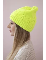 Dámská čepice Irmina K333 green neon Dámská čepice Irmina K333 green neon