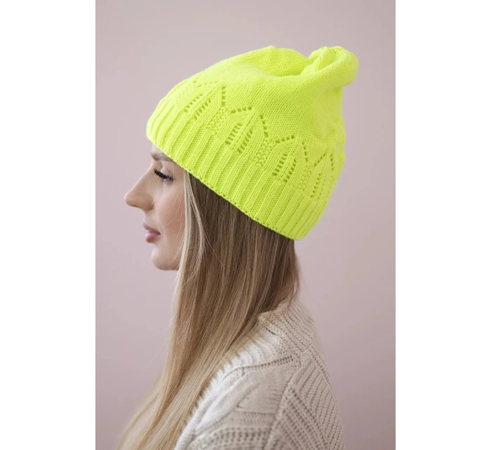Dámská čepice Irmina K333 green neon Dámská čepice Irmina K333 green neon