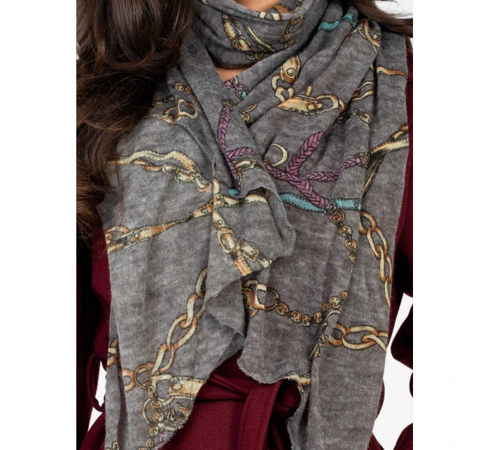 Závoj AT CH F67024.26 tmavě šedý