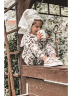 Dětské Brokátové Tenisky Růžové Zlato Bling-Bling Dětské Brokátové Tenisky Růžové Zlato Bling-Bling