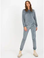 Dámská souprava RV KMPL 8436.40 šedo/modrá - Fashion Relevance