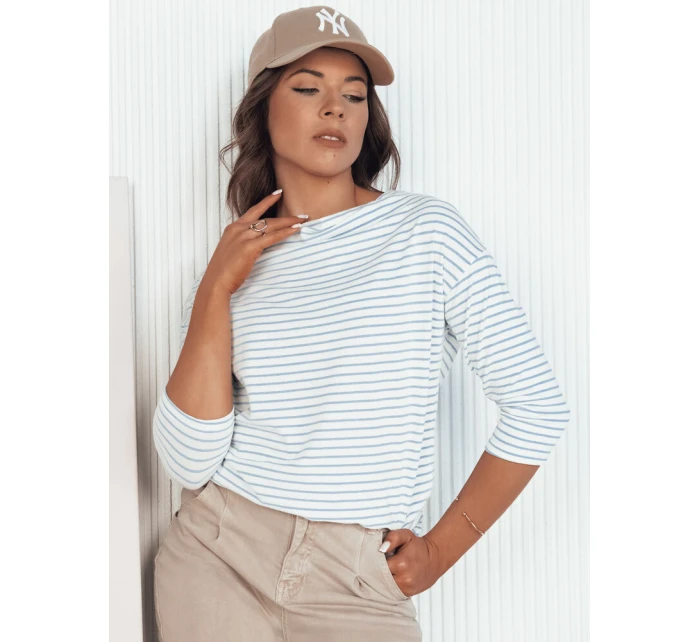 Dámská pruhovaná halenka bílá Dstreet model 21977530 - FashionStreet