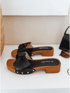 Dámské žabky CHICWOOD black FashionStreet ZY0990