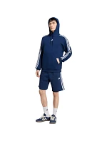 Pánská mikina adidas Essentials 3-Stripes French Terry Hoodie, tmavě modrá, KY4203