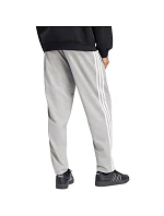 Pánské kalhoty Essentials 3Stripes Single Jersey Tapered Open šedé, model 22403339 - ADIDAS Pánské kalhoty Essentials 3Stripes Single Jersey Tapered Open šedé, model 22403339 - ADIDAS
