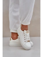 Dámské tenisky Big Star NN274211 Bílé Dámské tenisky Big Star NN274211 Bílé