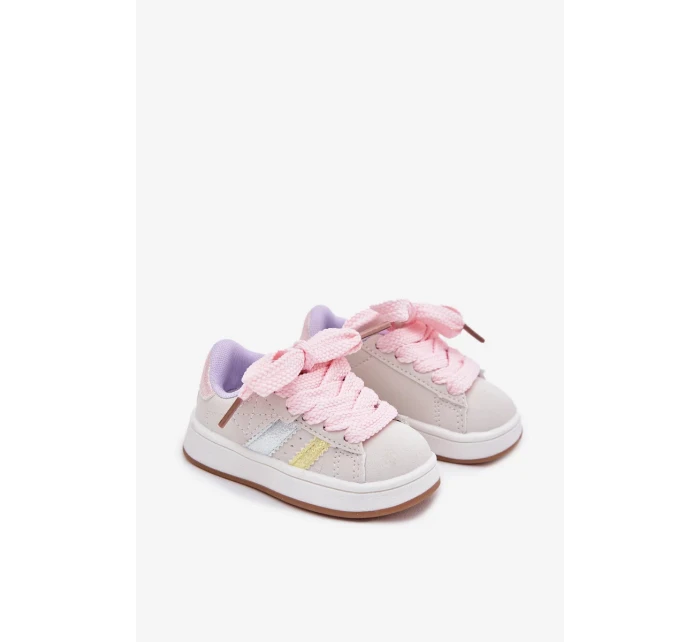 Dětské sportovní sneakers na suchý zip Celyna – multikolor