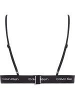 Dámská plavková podprsenka KW0KW02424 BEH černá - Calvin Klein