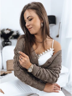 SINSA dámský svetr moka FashionStreet MY1630