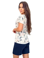 Pyžamo model 22040333 1/2 cr/r S2XL - Donna Pyžamo model 22040333 1/2 cr/r S2XL - Donna