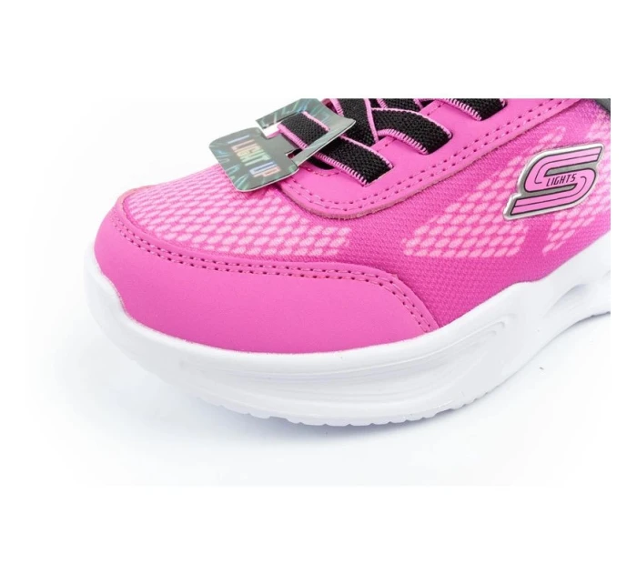 Skechers S Lights boty pro dívky sportovní děti pohodlné LED
