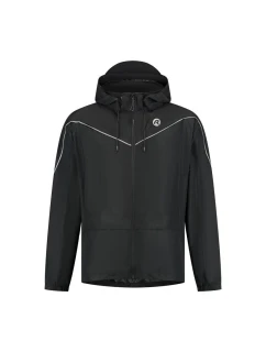 Rogelli bunda do deště ESSENTIAL černá M
