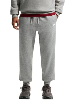 Pánské kalhoty Nike Club BB Jogger, šedé, FN3787 063 M