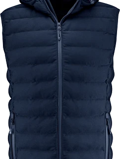 James Harvest Woodlake Vest Men Pánská vesta "Woodlake Heights" 62.1043 navy