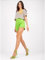 DHJ šortky SN 15776.01P světle zelená