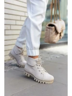 Semišové boty Trapper Tiered Světle šedá Dalles Semišové boty Trapper Tiered Světle šedá Dalles