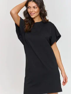 Denní šaty model 21095311 černé - Makadamia