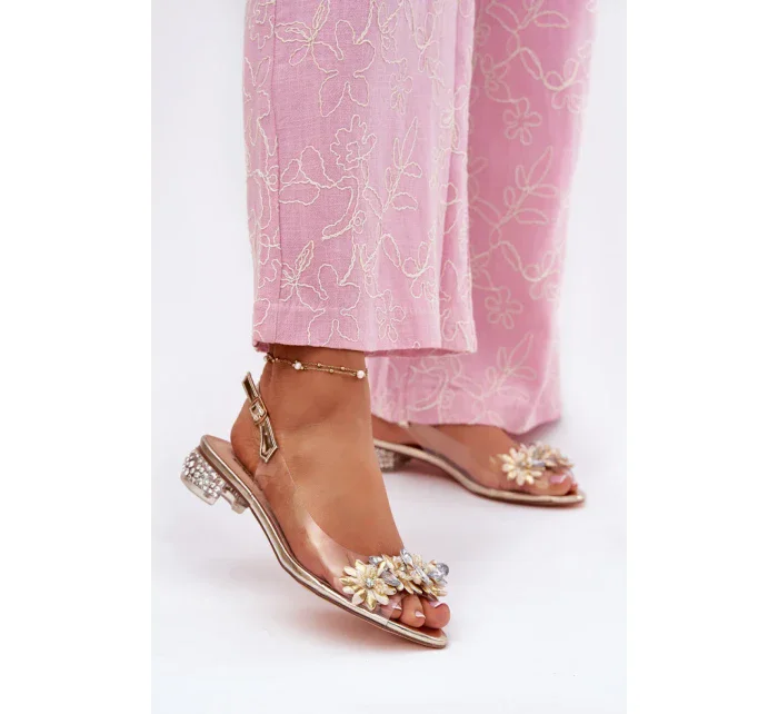 Sandály na podpatku  model 213941 Step in style