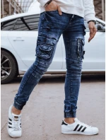 Pánské džínové bojové kalhoty modré Dstreet model 21976772 - FashionStreet