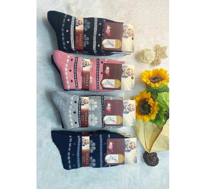 WiK SO&LI 002 Dámské ponožky Angora 113 35-42