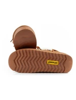 dámské sněhové boty zimní módní model 21395332 zateplené hnědé pro kotníkové dámské - D.Franklin