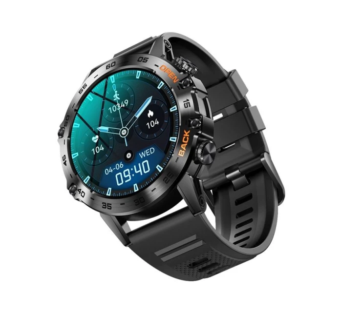 VELTORI VT120-1 Smartwatch Černý silikonový řemínek VELTORI VT120-1 Smartwatch Černý silikonový řemínek