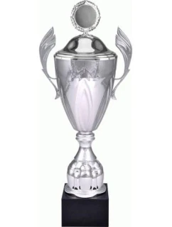 Zlatý kovový hrnek s víčkem 4127/CP